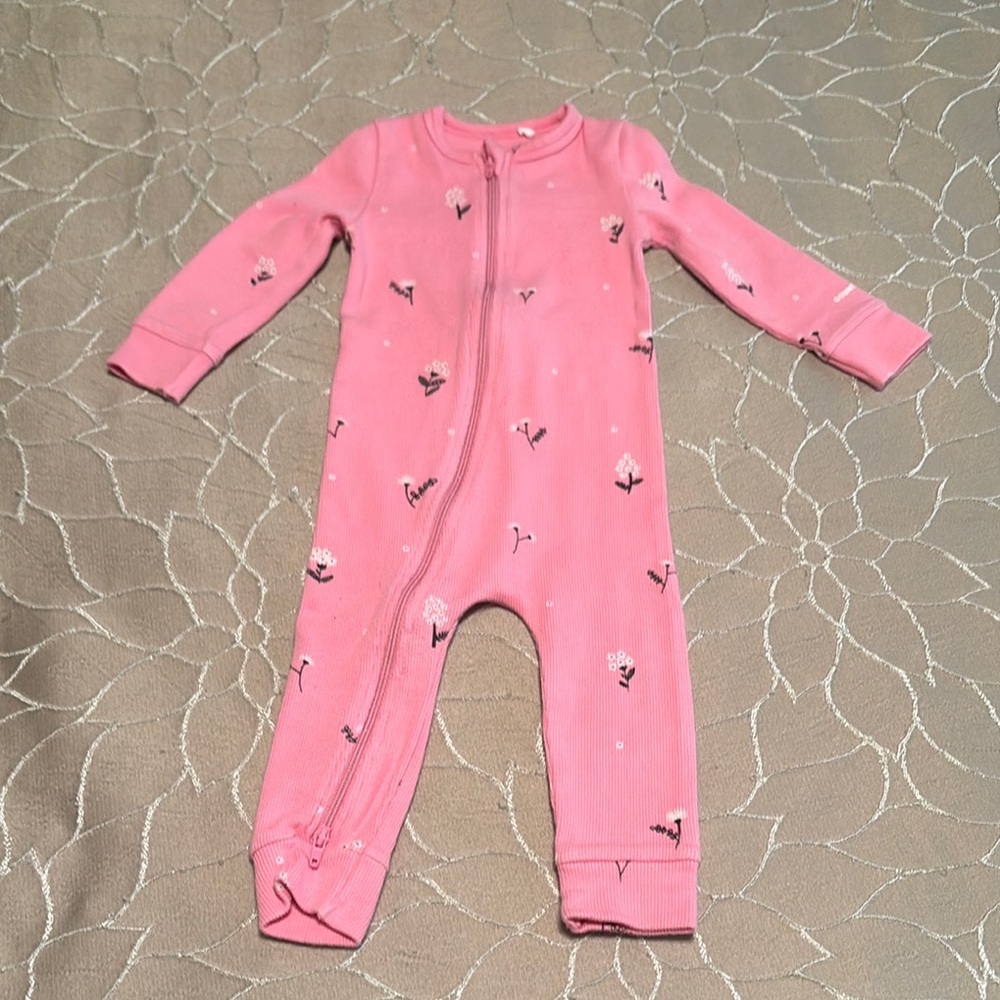 Country Road - Pink Baby One Piece